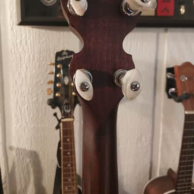 Deering Artisan Goodtime Two, Left-Handed, Dark Red Mahogany Satin image 5