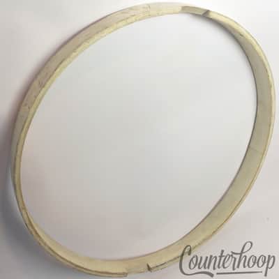 Rogers 15" 6Ply Jasper Maple Wood Hoop/Rim Snare Drum Resonant 50s Cleveland USA image 3