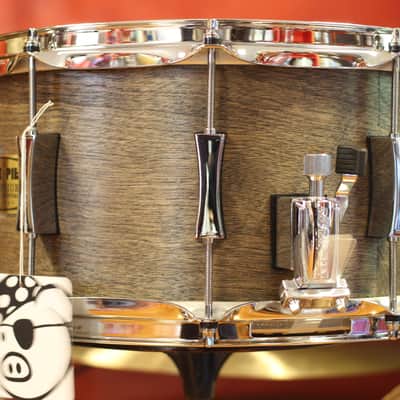 Pork Pie 7"x14" Birch/Mahogany/Birch Snare Drum image 2