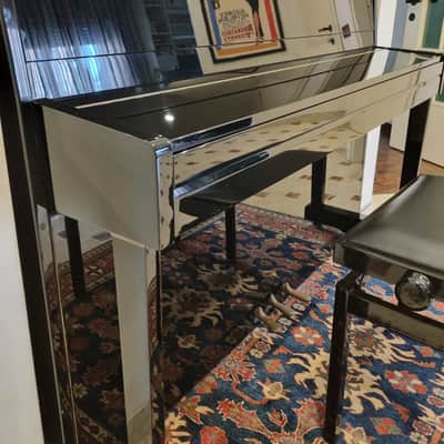 Petrof Fibich 119-II Upright Piano 1999 - Black High Gloss Finish image 9