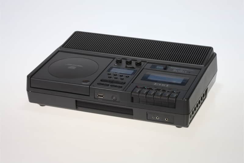 Eiki 8080A Black Tape/CD/USB Player With Tape and USB Transfer/Recording image 1