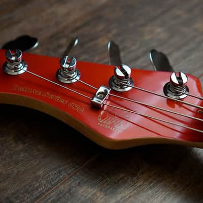 1985 Hondo Deluxe Series 830 Precision Bass Left Handed image 5