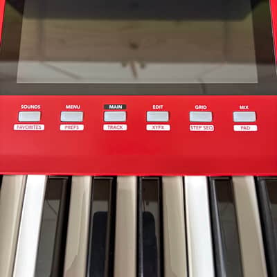 Akai MPC Key 37 Standalone Workstation Synthesizer 2024 - Present - Red image 3