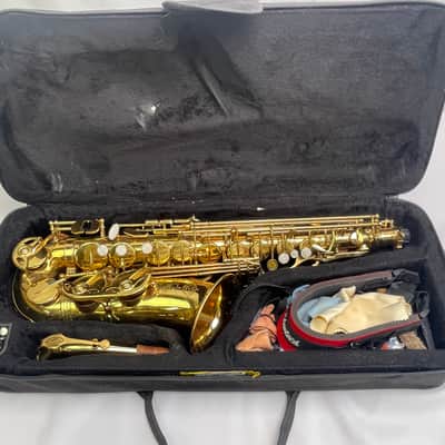 Selmer Sax-Paris 52JU Series II Jubilee Super Action 80 Alto Saxophone Gold Lacquer Made in France image 1