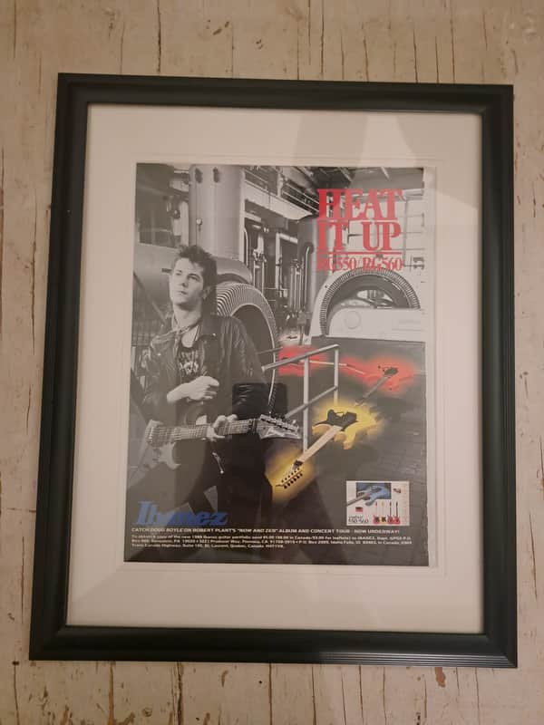 1988 Ibanez RG550 Advertisement Bild 1