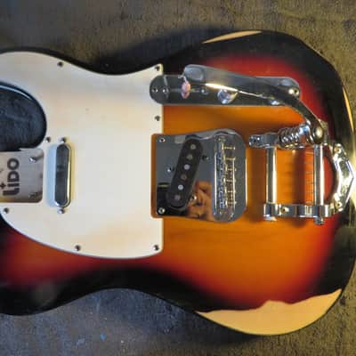 Tele tremlo sunburst loaded body Telecaster sunburst body - Sunburst image 1
