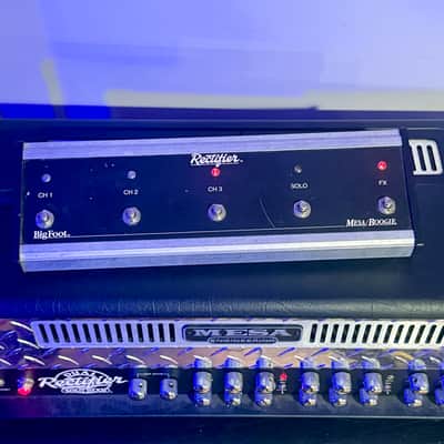 2008 Mesa Boogie Dual Rectifier Solo Head 100 with foot switch image 2