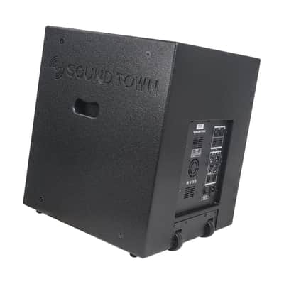 CARPO-18SPW | 2000W 18" Powered DJ/PA Pro Audio Subwoofer with 2 Speaker Outputs, 4" Voice Coil, Black image 5
