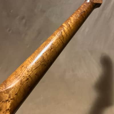 Super Rare Roasted Birdseye Strat Guitar Neck Fits Fender & Warmoth image 20
