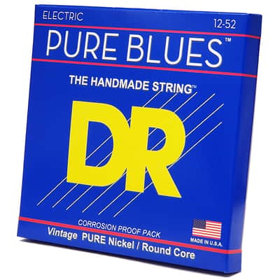 DR Strings Pure Blues PHR-12 Extra Heavy .012-052 image 1