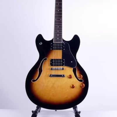 Washburn HB30 Semi-Hollow, Tobacco Sunburst | Reverb