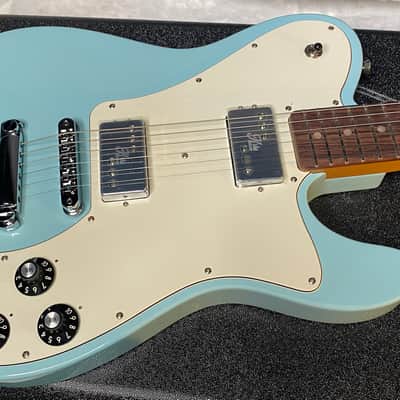 NEW! Fender Kingfish Delta Day Telecaster Deluxe - Daphne Blue - Hardshell Case - Authorized Dealer image 4