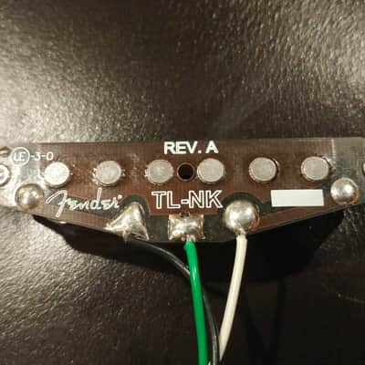 Fender SCN Samarium Cobalt Noiseless Telecaster Pickup Set 2007 Chrome image 4