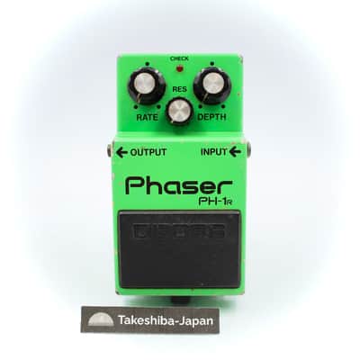 Boss PH-1R Phaser Made in Japan 1983 Black Label ACA Vintage Guitar Effect Pedal 377200 image 1
