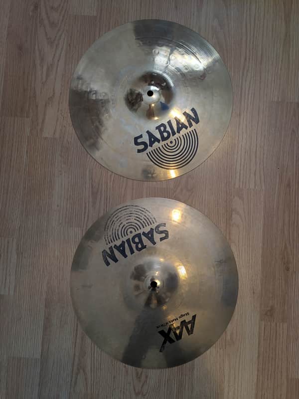 Sabian 14" AAX Stage Hi-Hat Cymbals (Pair)