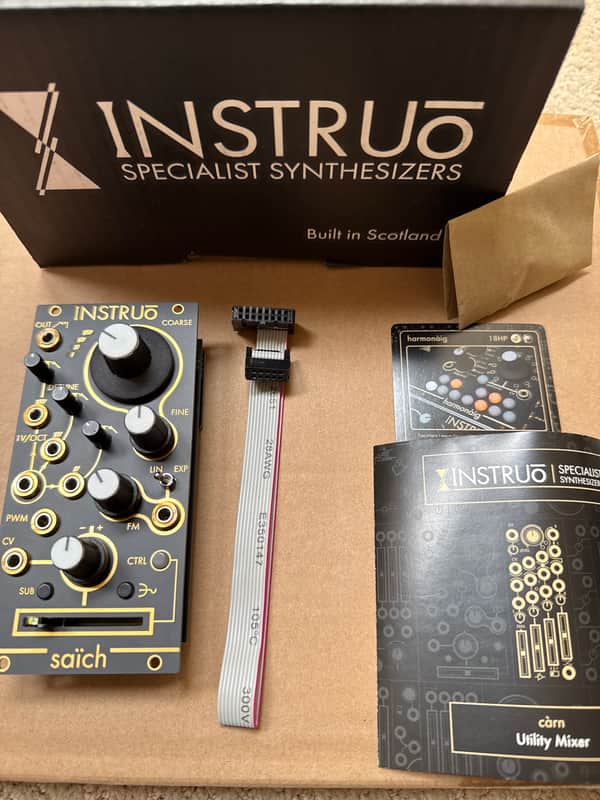Instruo saich Eurorack Synthesizer Module 2016 - Present - Black
