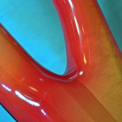 Alembic Essence 4 1992 Flame Maple/ cherry burst image 8