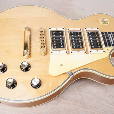 Gibson Les Paul Custom 3-Pickup 1978 Natural Vintage w/ Hard Case image 4