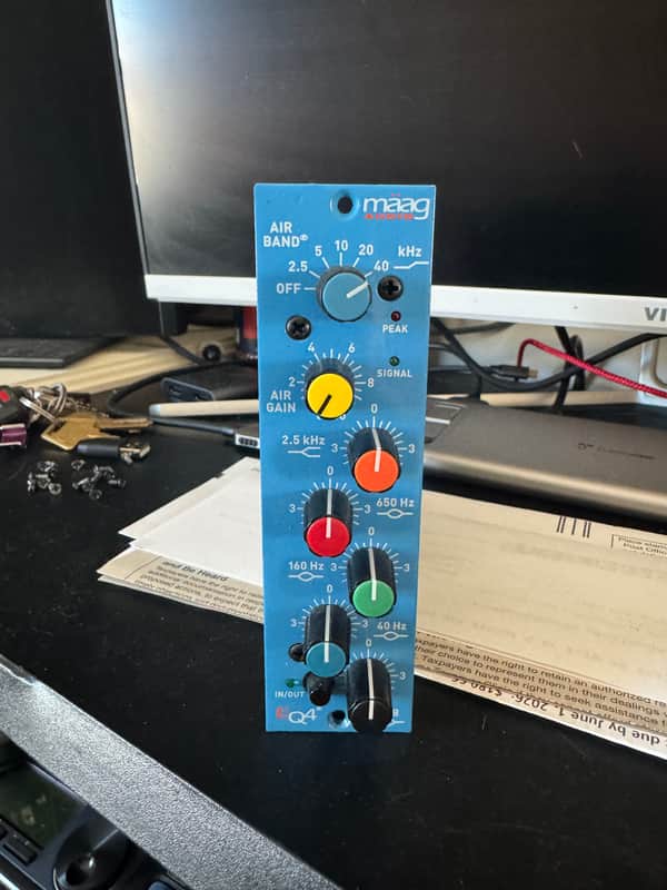 Maag Audio EQ4 500 Series Equalizer Module 2010s - Blue image 1