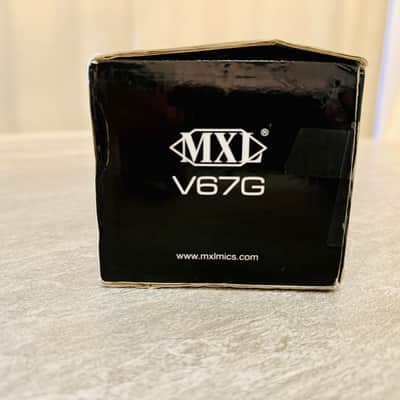 MXL V67G Large Capsule Condenser Mic 2010s - Green/Gold image 2
