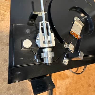 Sony PS X55s Vintage Stereo Black  Turntable 800114 Made In Japan Platter toneArm image 19