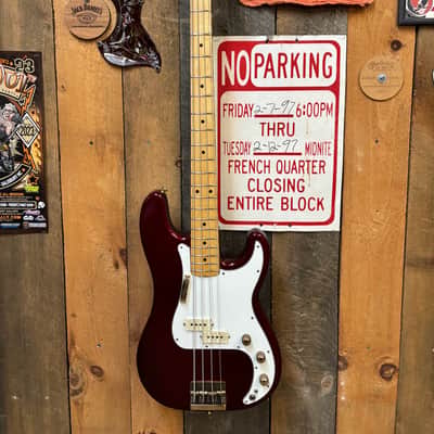 Fender Precision Special 1980  - Candy Apple Red