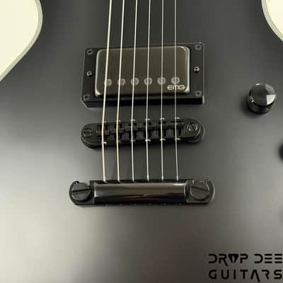ESP E-II Eclipse Electric Guitar w/ Case - Black Satin image 7