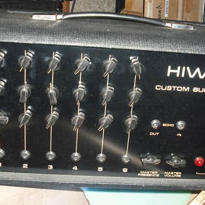 Hiwatt DR112 100w EL34 PA head vintage valve amplifier tube guitar amp 6 channel image 3