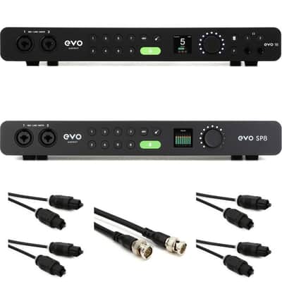Audient EVO 16 USB Audio Interface 16 Preamp Bundle image 2