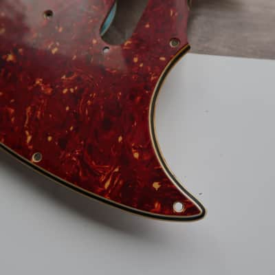64  - 71 Fender Musicmaster guitar  Pickguard tortoise 60's MM Vintage USA RI image 12