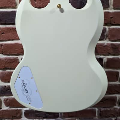Gibson Custom Shop 60th Anniversary 1961 SG Les Paul Custom VOS Classic White image 9