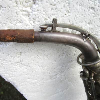 York Alto Saxophone, 1920's, Original Case, Needs Overhaul image 12