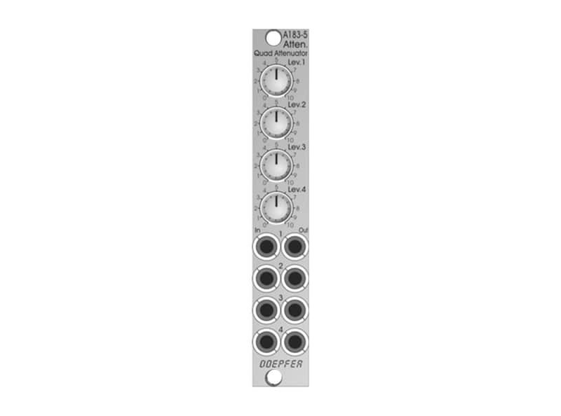 Doepfer A-183-5 Quad Attenuator image 1