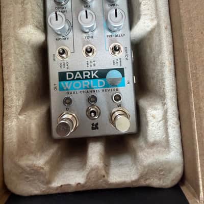 Chase Bliss Audio Dark World Dual Channel Reverb 2018 - 2024 - Silver image 1