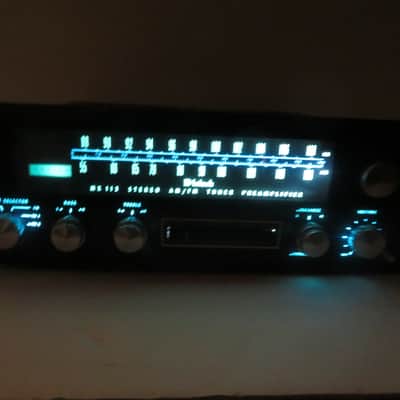 McIntosh MX113 Preamplifier with Tuner early 1970's - black and glass image 4