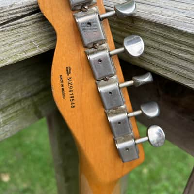 Fender Road Worn '50s Telecaster 2009 - Rare First Year 1st Gen 2-Color Sunburst - SUPER LIGHT 6.6 lbs! Updgrades image 7