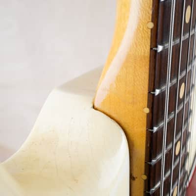 Fender Musicmaster II 1965 Olympic White All Original Vintage Offset w/ OHSC image 18