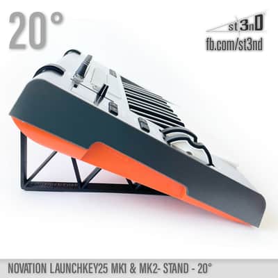 STAND for NOVATION LAUNCHKEY 25 MK1 / MK2 - 20°