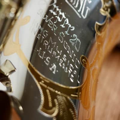 King Super 20 Silversonic Gold Inlay Tenor Saxophone image 14