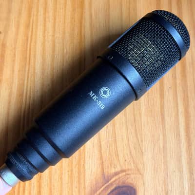 Modded Oktava MK-319 Large Diaphragm Cardioid Condenser Microphone 2000s - Black image 2
