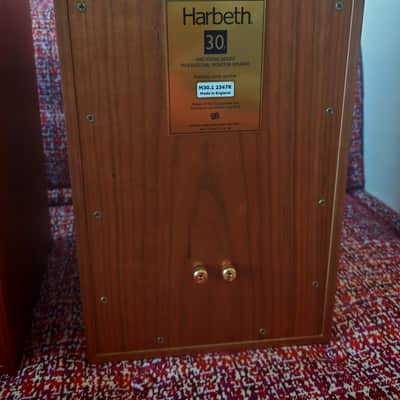 Harbeth 30.1 in 30.1 in Cherry Wood finish with Boxes and Manual image 5