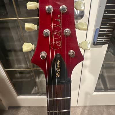 PRS McCarty 1998 - Quilted Scarlet Red 10 top Birds image 6