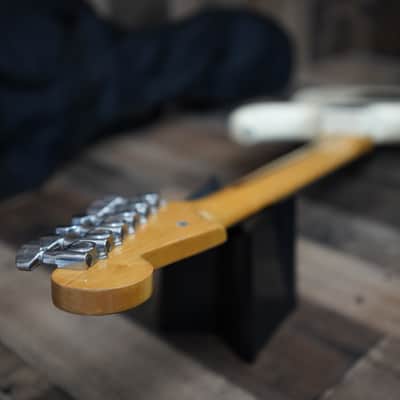 Squier Boxer Stratocaster HH ST-335 1985 Contemporary Series Vintage White Fender Japan MIJ Rosewood image 15