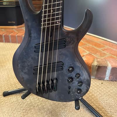 Ibanez BTB805MS-TGF Bass Workshop 2022 - Present - Transparent Gray Flat image 4