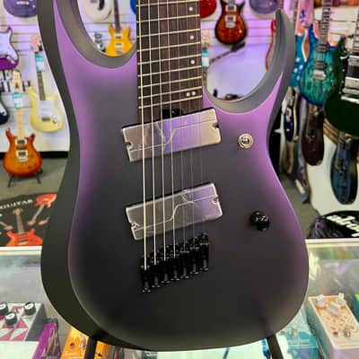 Ibanez RGD71ALMS Axion Label - Black Aurora Burst Matte image 2