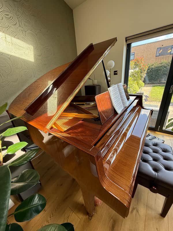 Immagine Petrof Baby Grand Piano 1990’s - Mahagony - 1