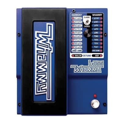 KMC Digitech BWHAMMY Bass Whammy EQ Effects Pedal Bundle w/2x Strukture S6P48... image 3