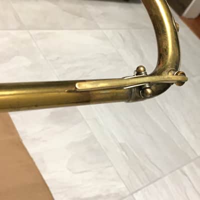 MARTIN "THE MARTIN COMMITTEE" 1948 HANDCRAFT TROMBONE ORG. LAC SERVICED GREAT SLIDE NO WEAR CASE SBK image 15