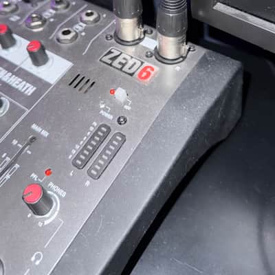Allen & Heath ZED-6 Compact 6-Input Mixer 2016 - Present - Black image 3