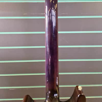 Vintage VRS100 Transparent Purple 2003 Electric Guitar image 9